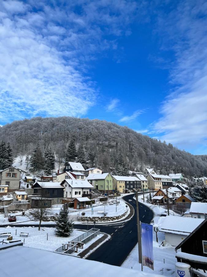 Gasthof & Pension "Schwarzer Adler" Masserberg Luaran gambar